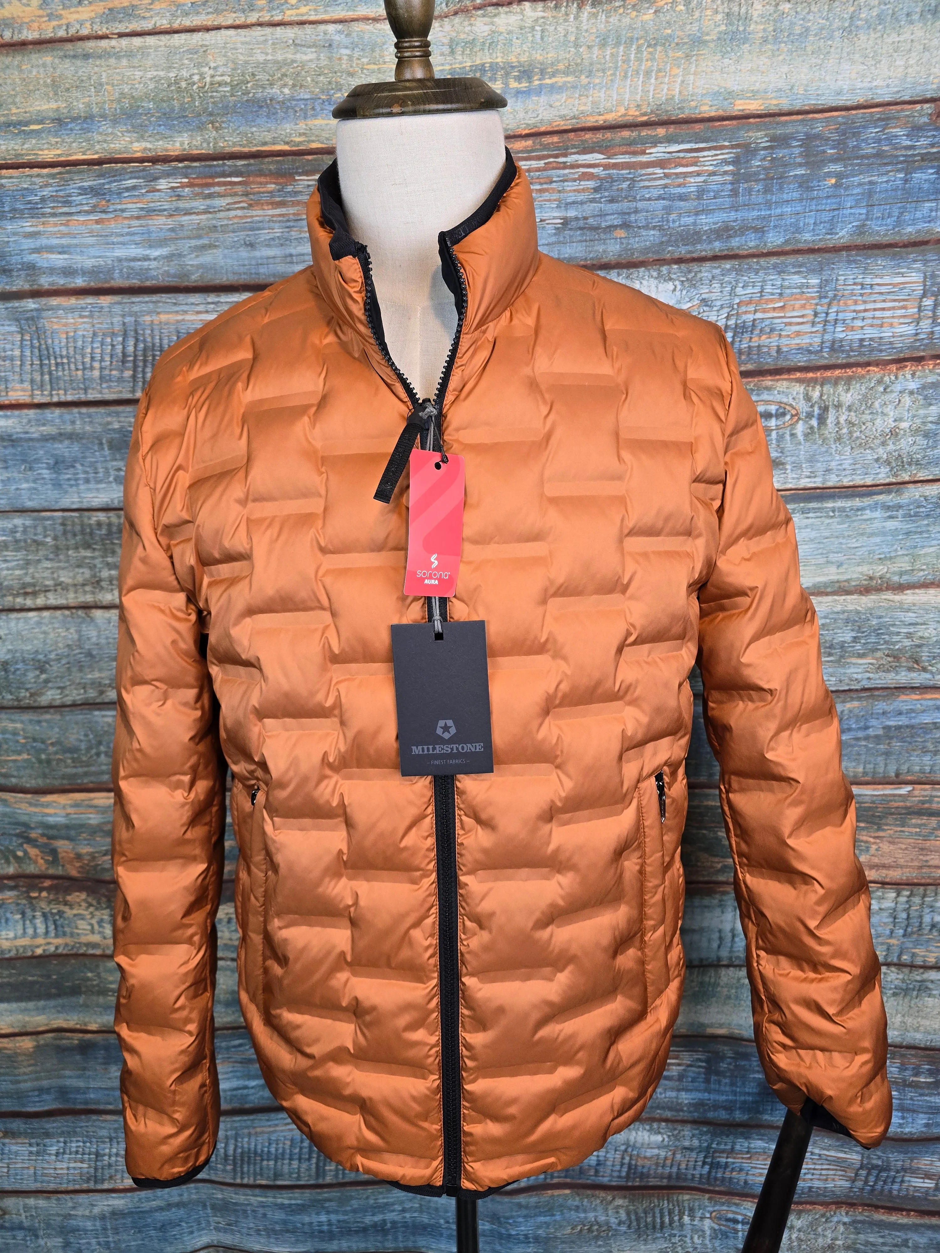 Milestone Black / Orange Reversible Jacket