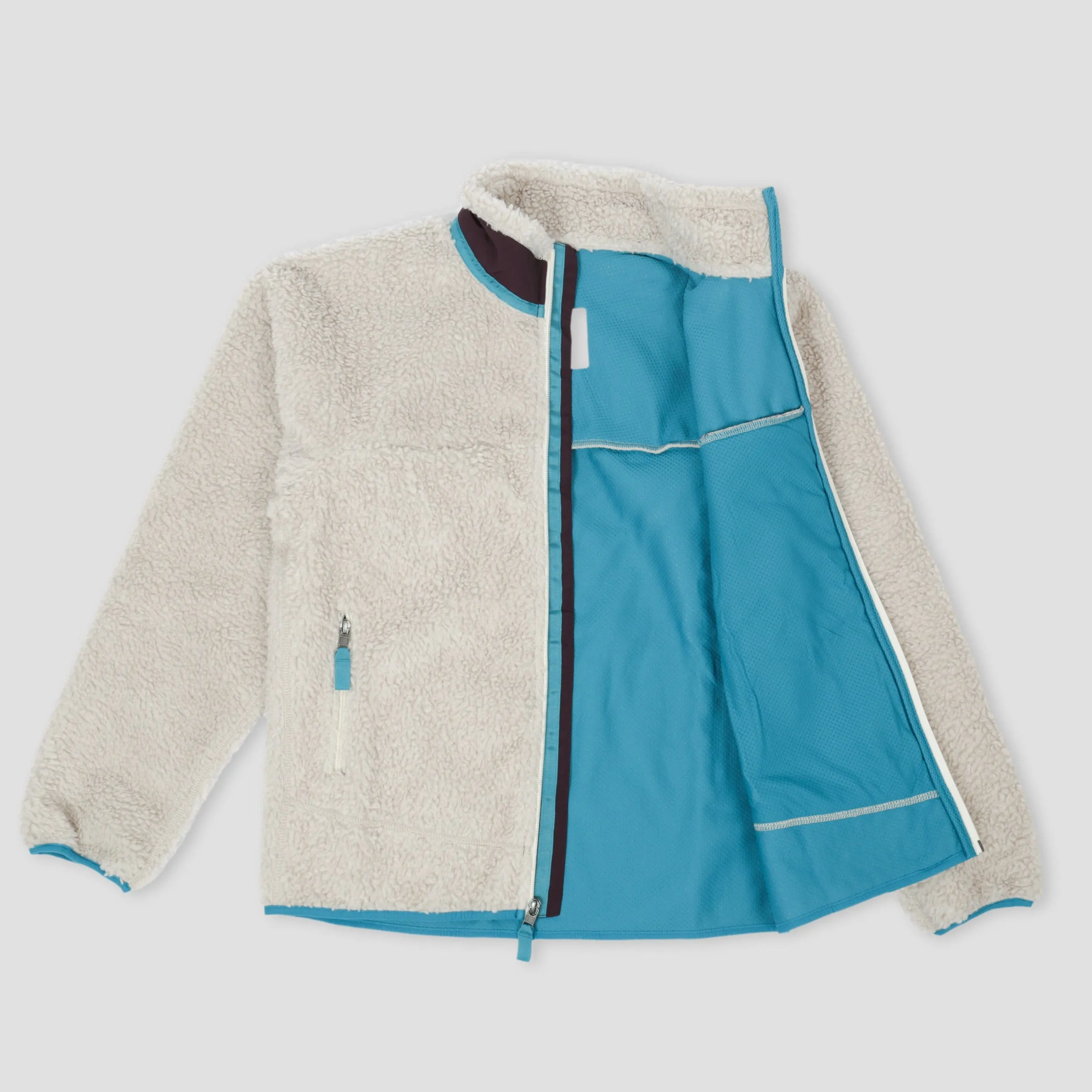 Patagonia Classic Retro-X Fleece Jacket Natural / Obsidian Plum