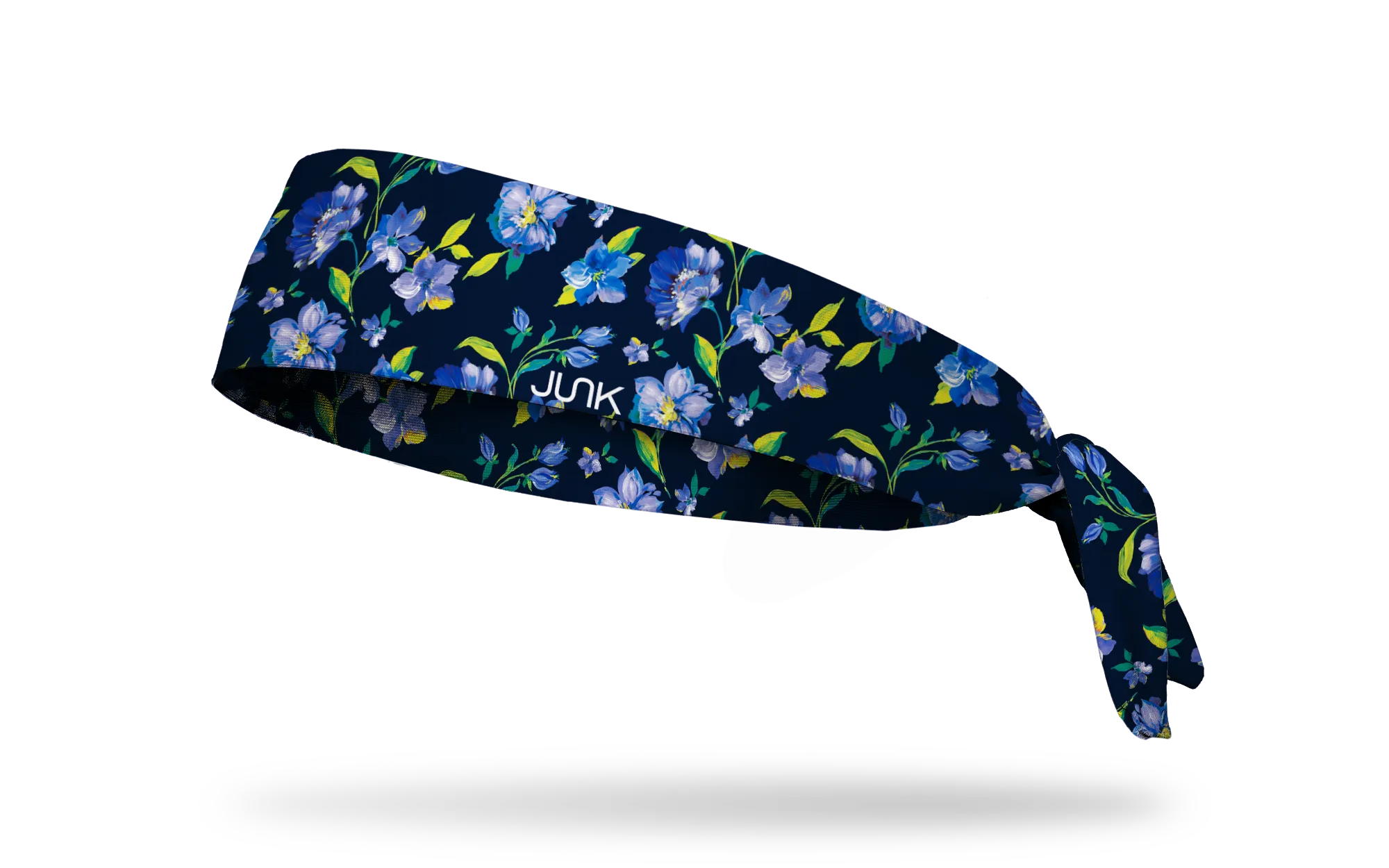 Periwinkle Petals Tie Headband