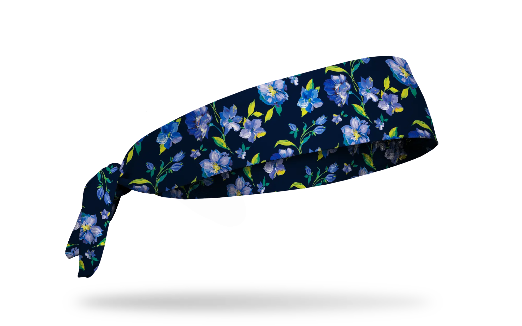 Periwinkle Petals Tie Headband