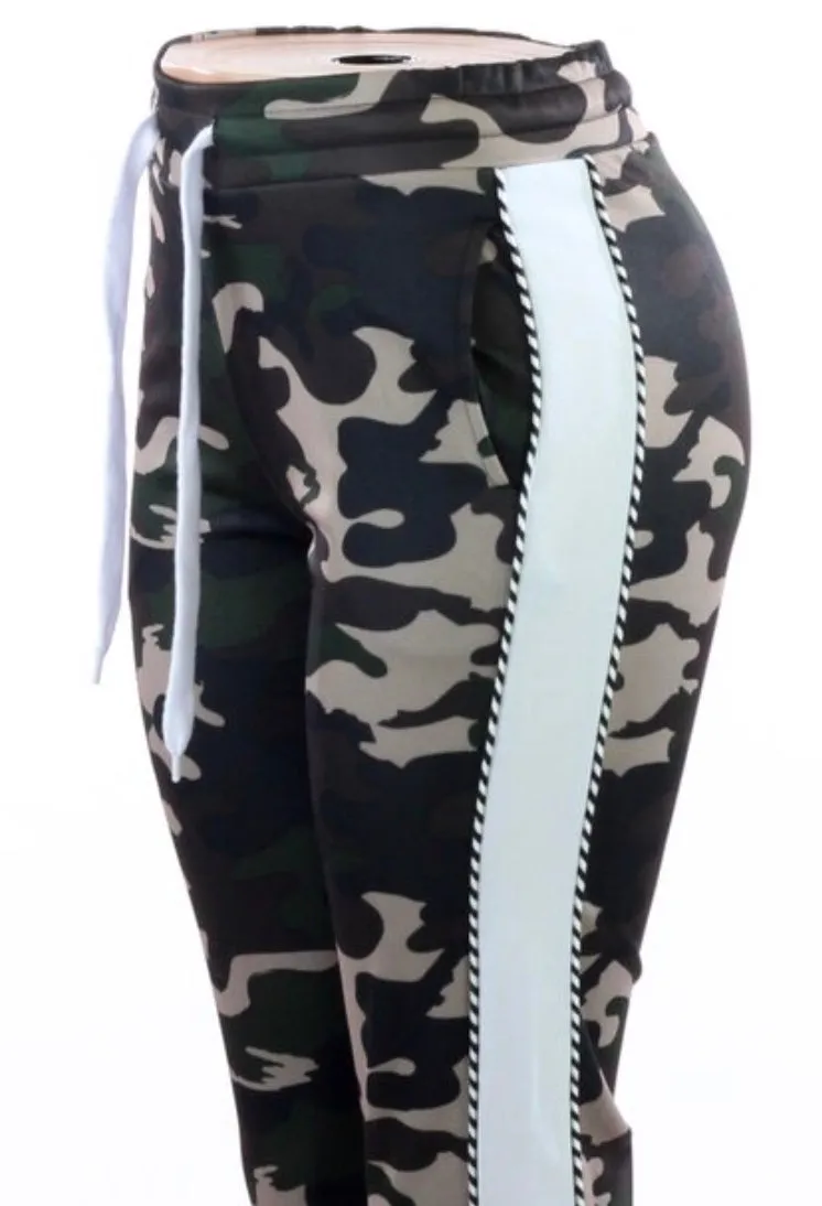 PIPING TRACK PANTS
