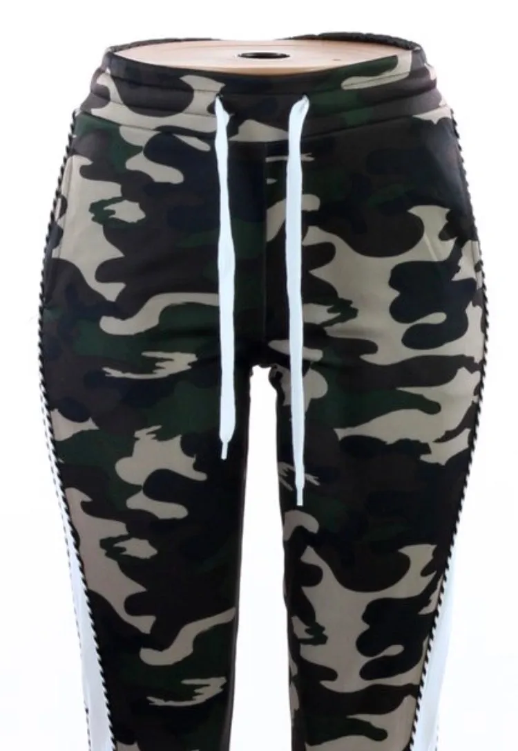 PIPING TRACK PANTS