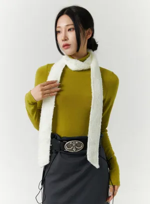 Plush Skinny Scarf CN328