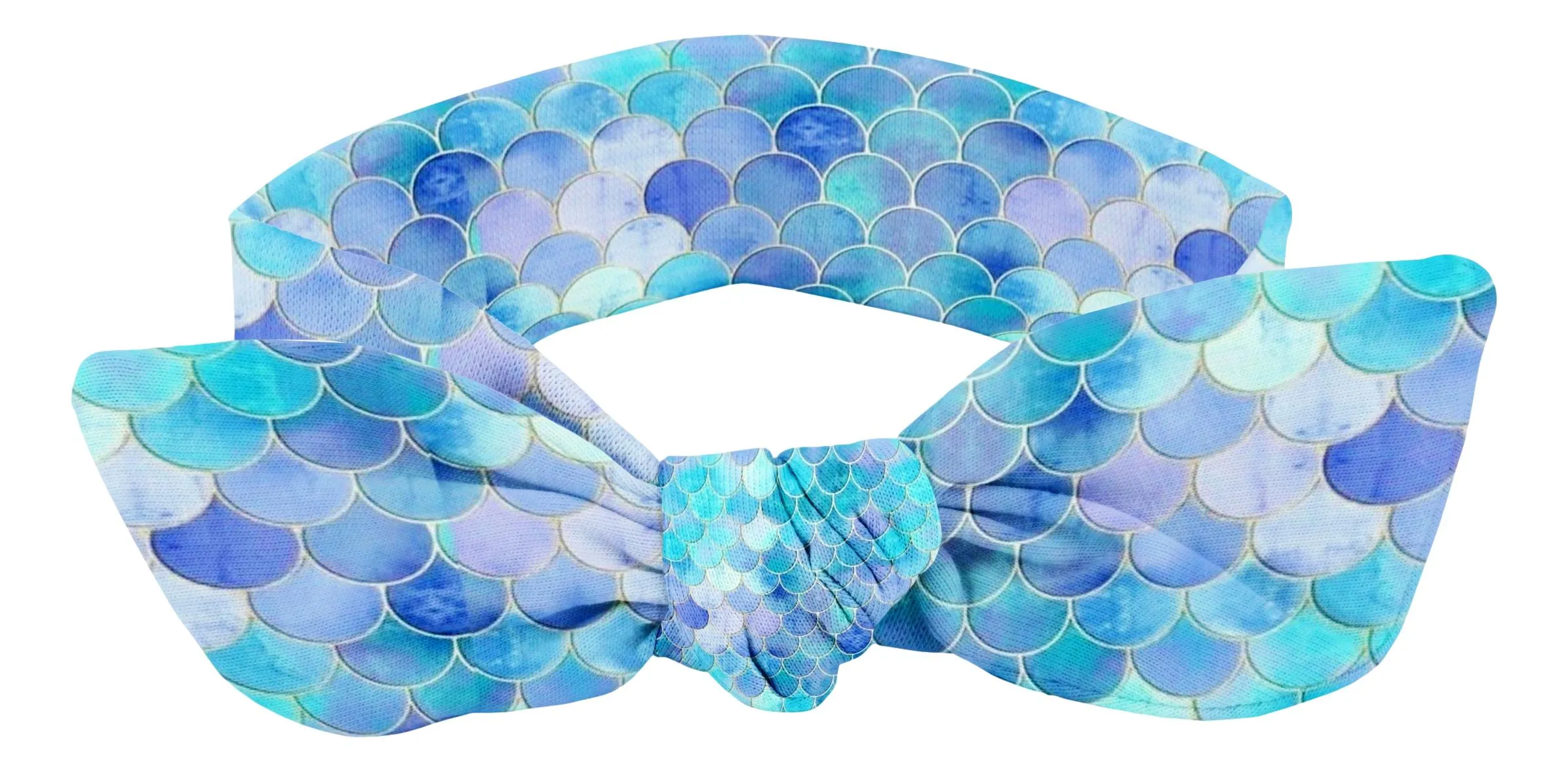 RAVEbandz The Rookie- Bow Knot Headband (Mermaid)