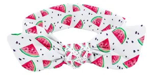 RAVEbandz The Rookie- Bow Knot Headband (Watermelons)