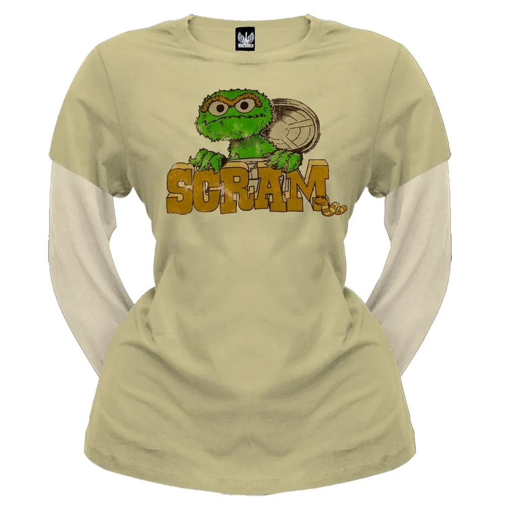 Sesame Street - Scram 2fer Juniors Thermal