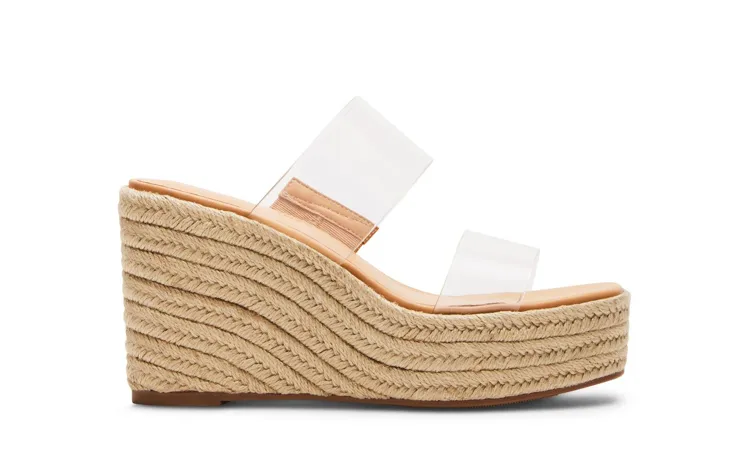 Slip On Lucite Espadrille