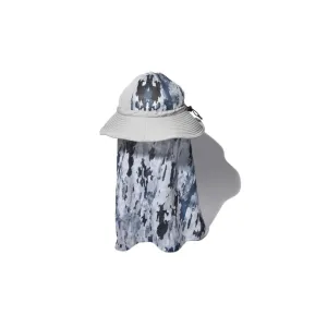 Snow Peak Printed Insect Shield Hat Lightgrey