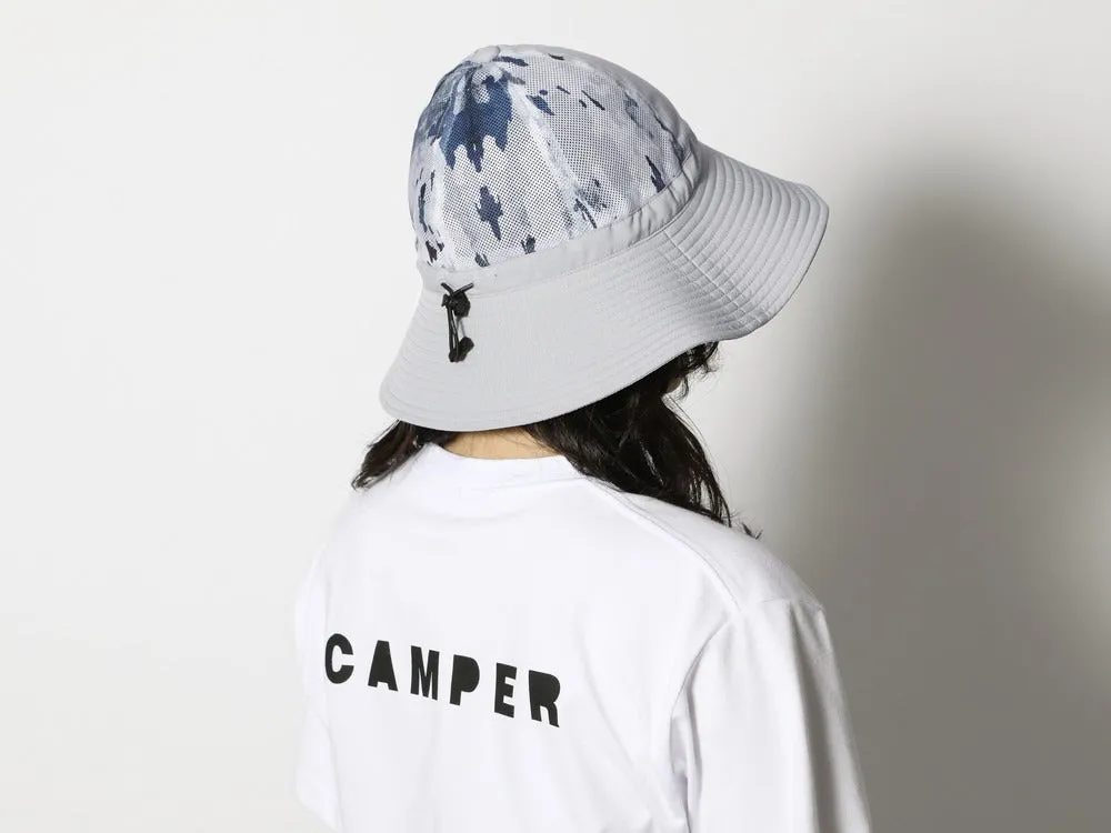 Snow Peak Printed Insect Shield Hat Lightgrey