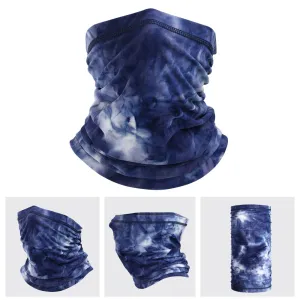The LEGEND - Neck Gaiter (Royal Blue Tie Dye)