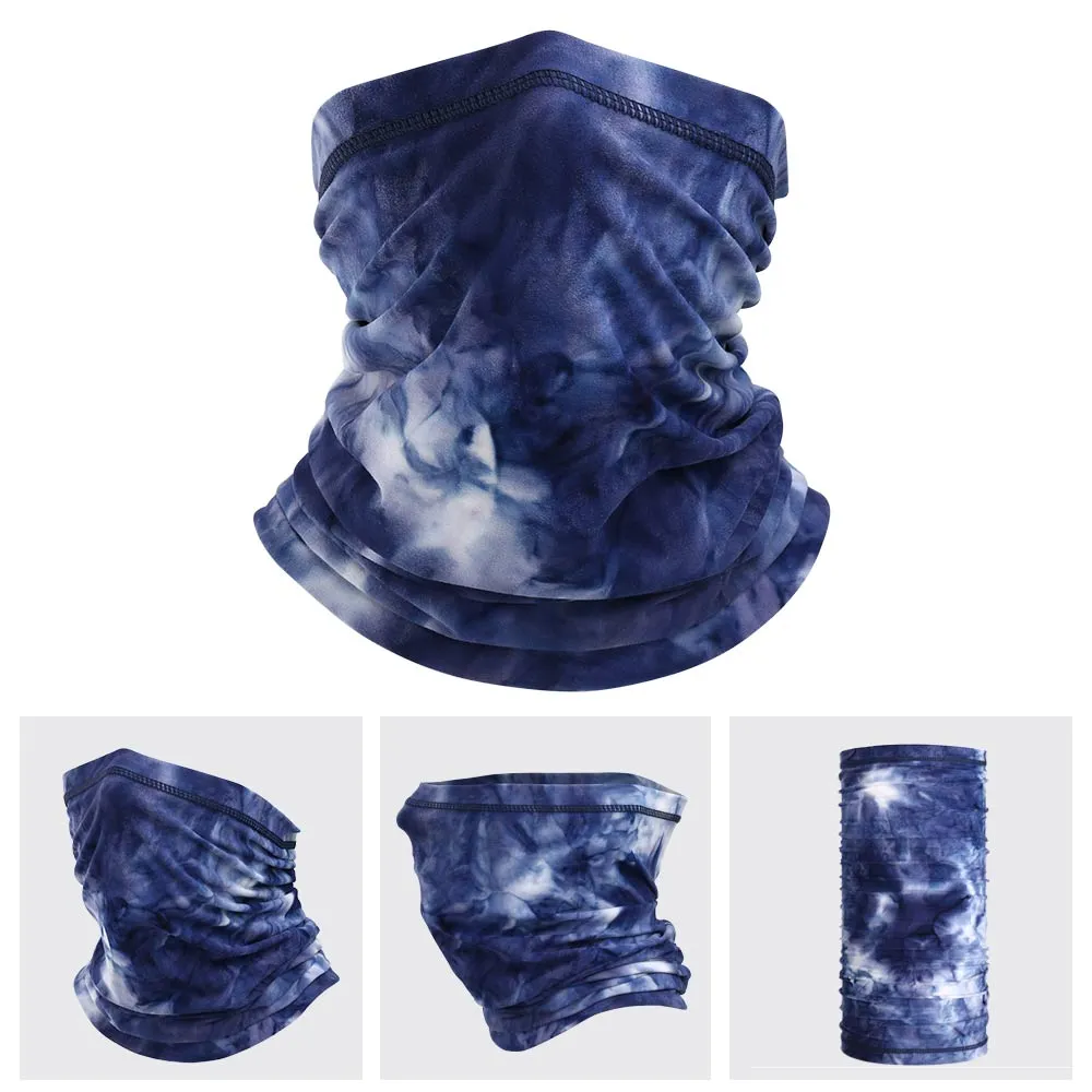 The LEGEND - Neck Gaiter (Royal Blue Tie Dye)
