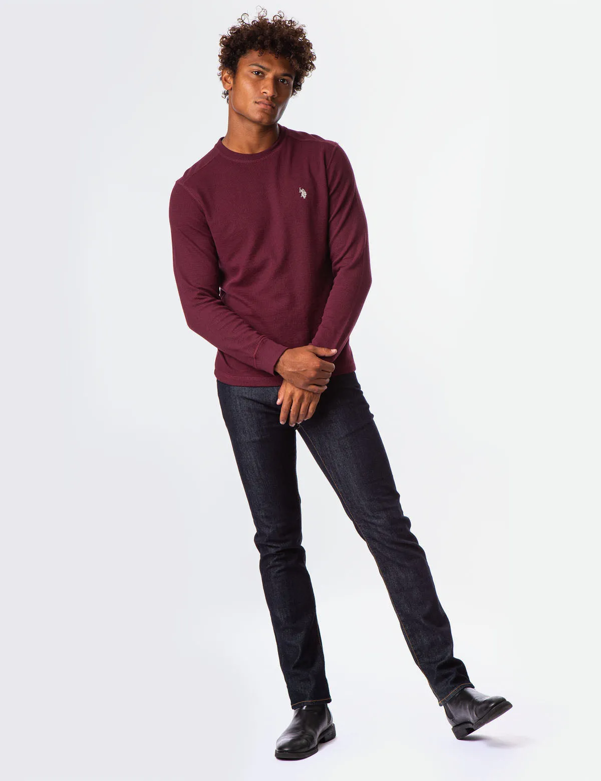 THERMAL CREW NECK SHIRT