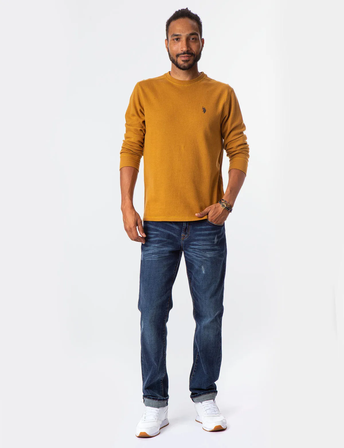THERMAL CREW NECK SHIRT