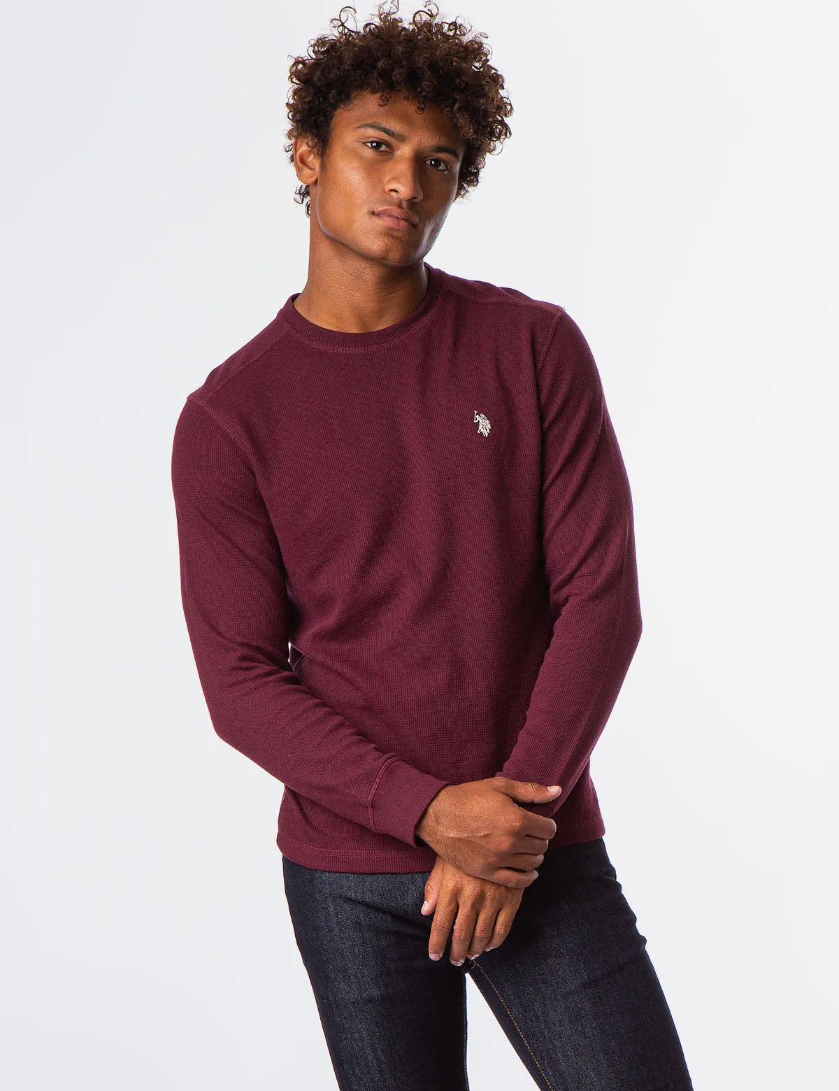 THERMAL CREW NECK SHIRT