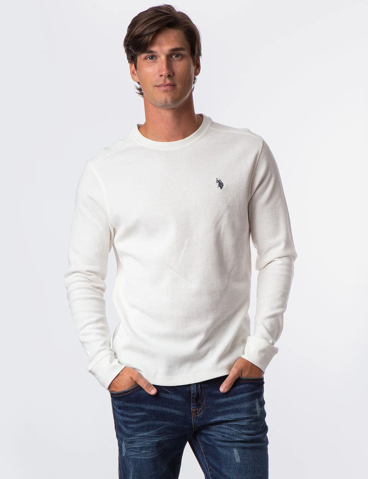 THERMAL CREW NECK SHIRT