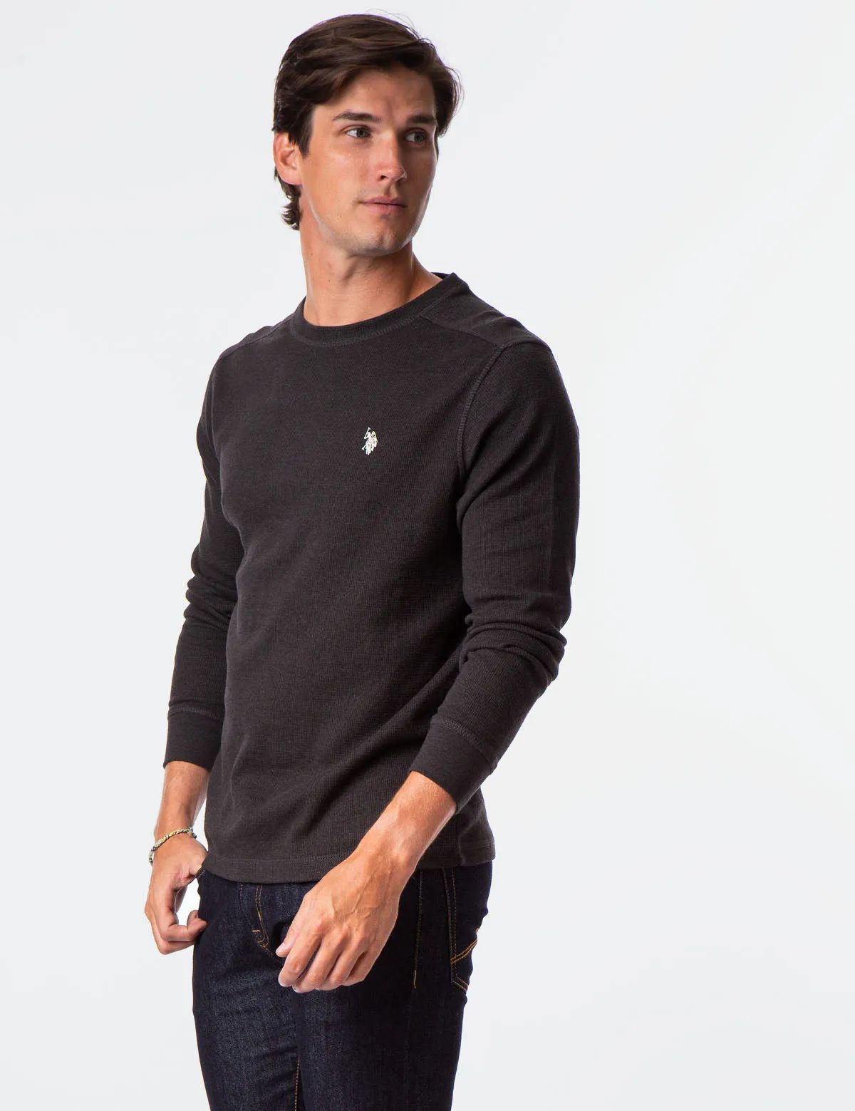 THERMAL CREW NECK SHIRT