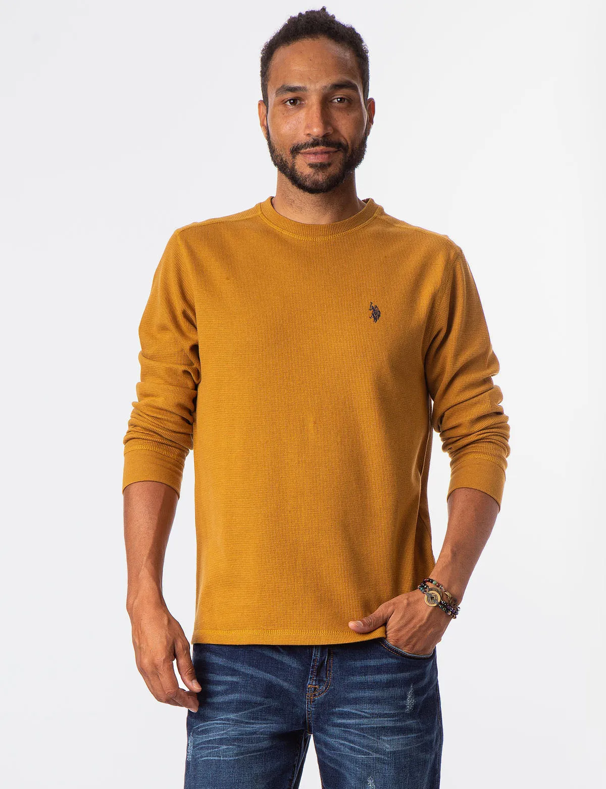 THERMAL CREW NECK SHIRT
