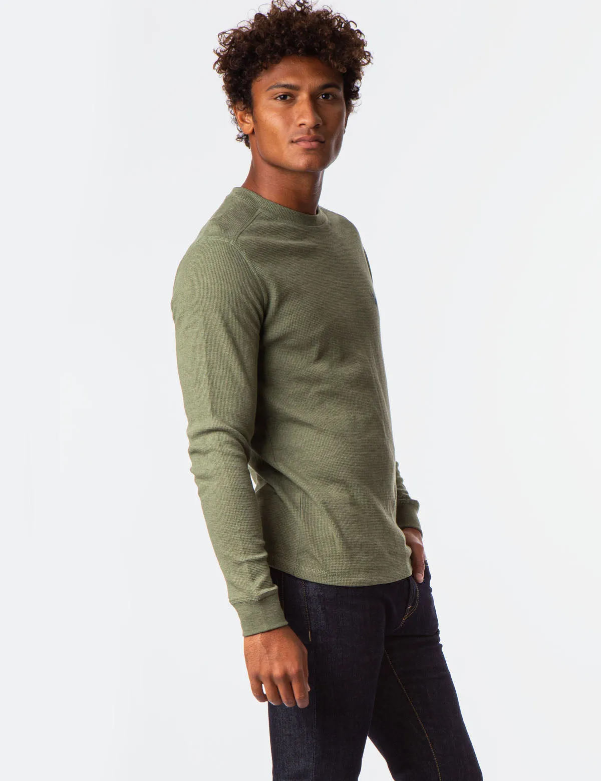 THERMAL CREW NECK SHIRT