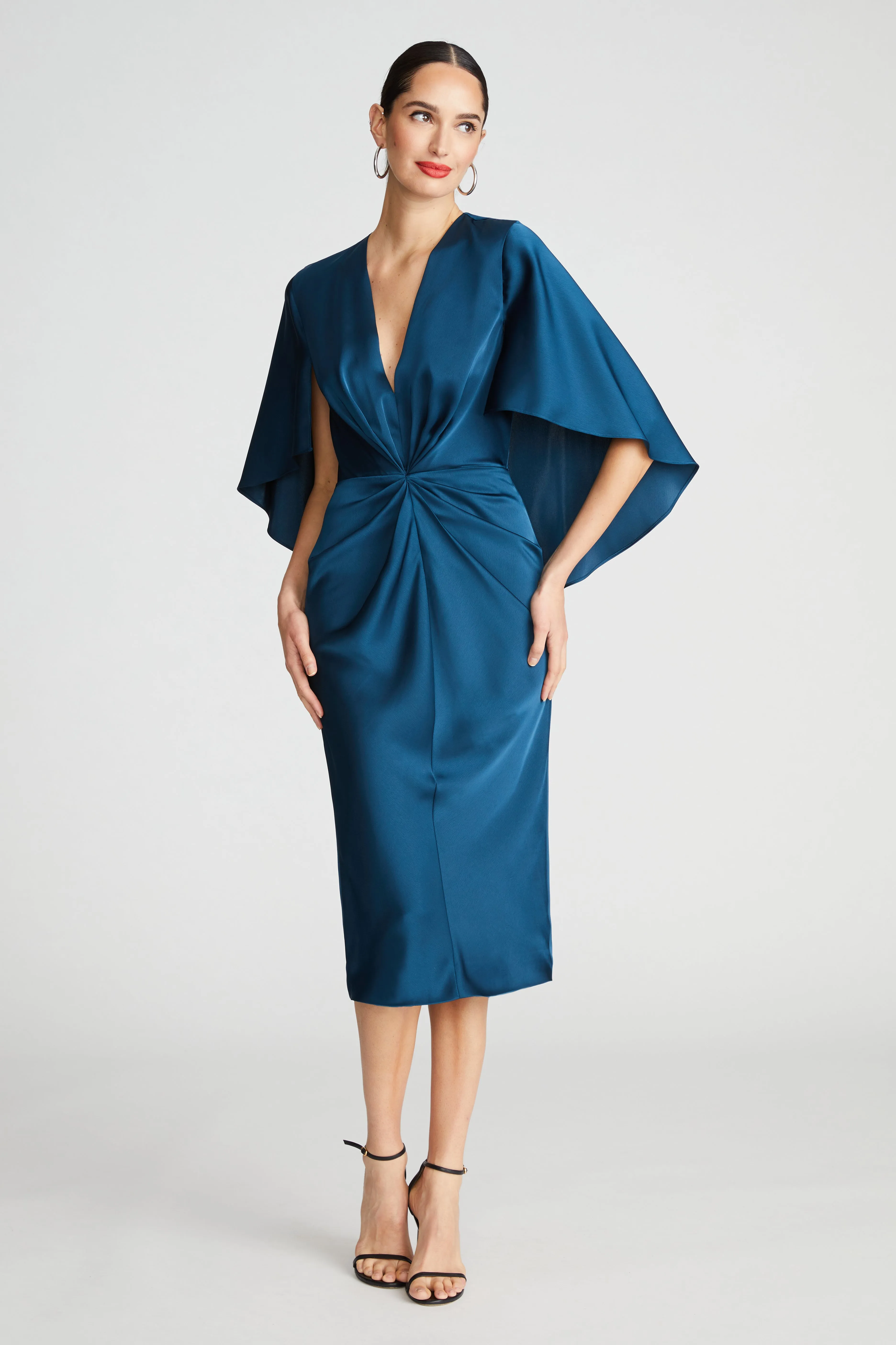 Tomi Dress In Satin