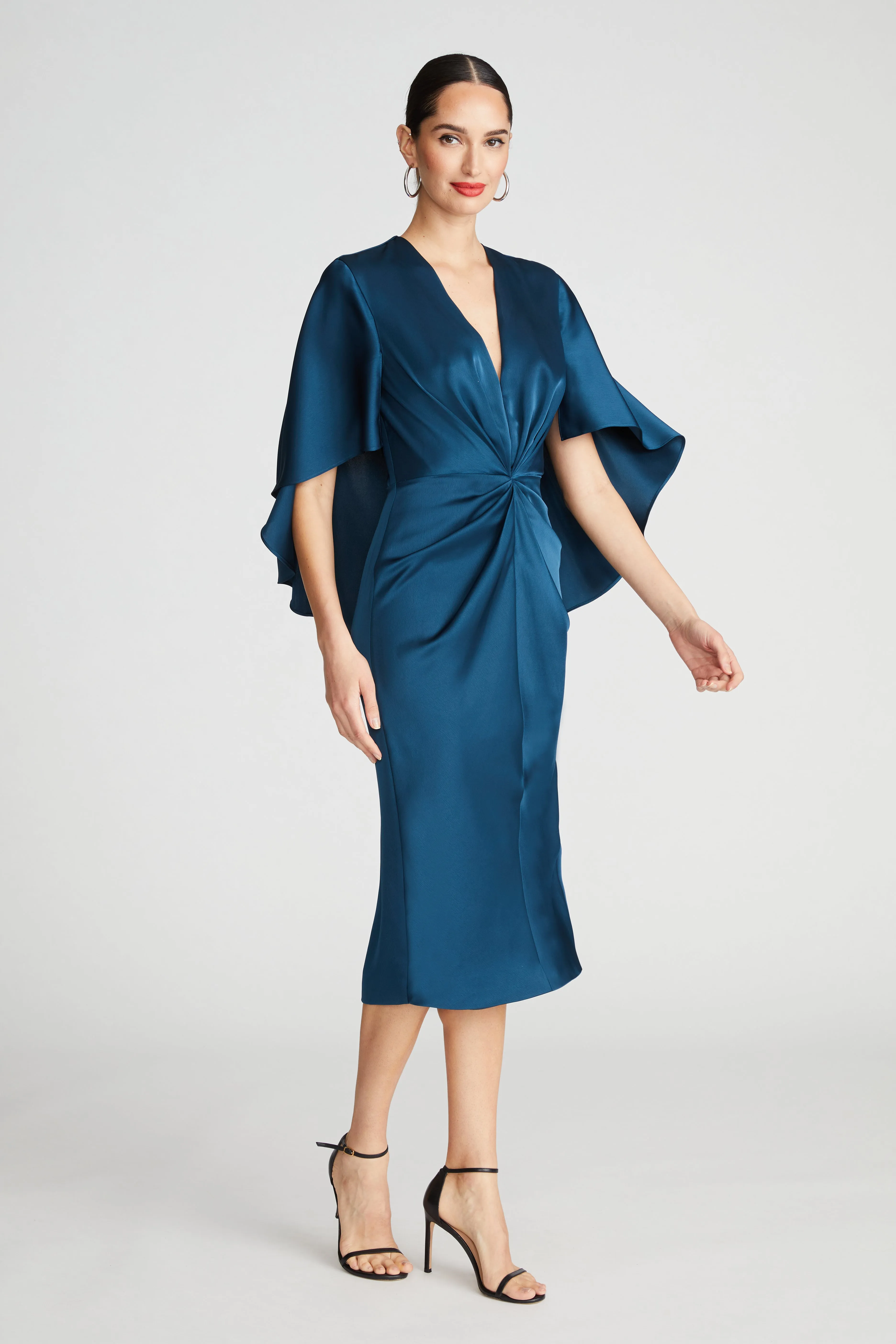 Tomi Dress In Satin