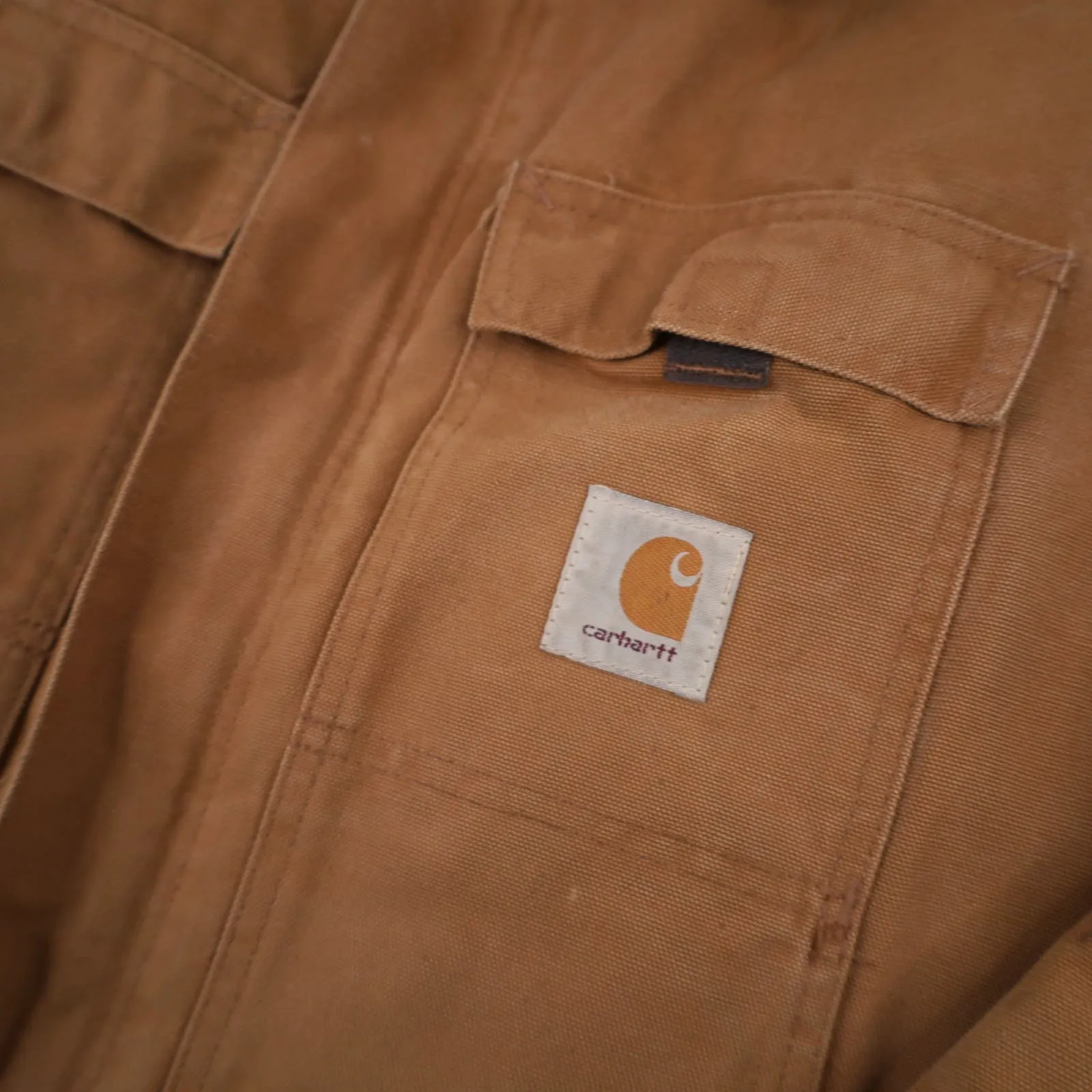 Vintage Carhartt CQ186 Quilted Chore Coat - 2XL