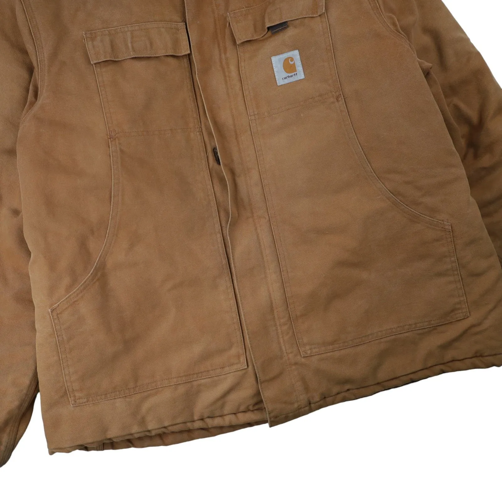Vintage Carhartt CQ186 Quilted Chore Coat - 2XL