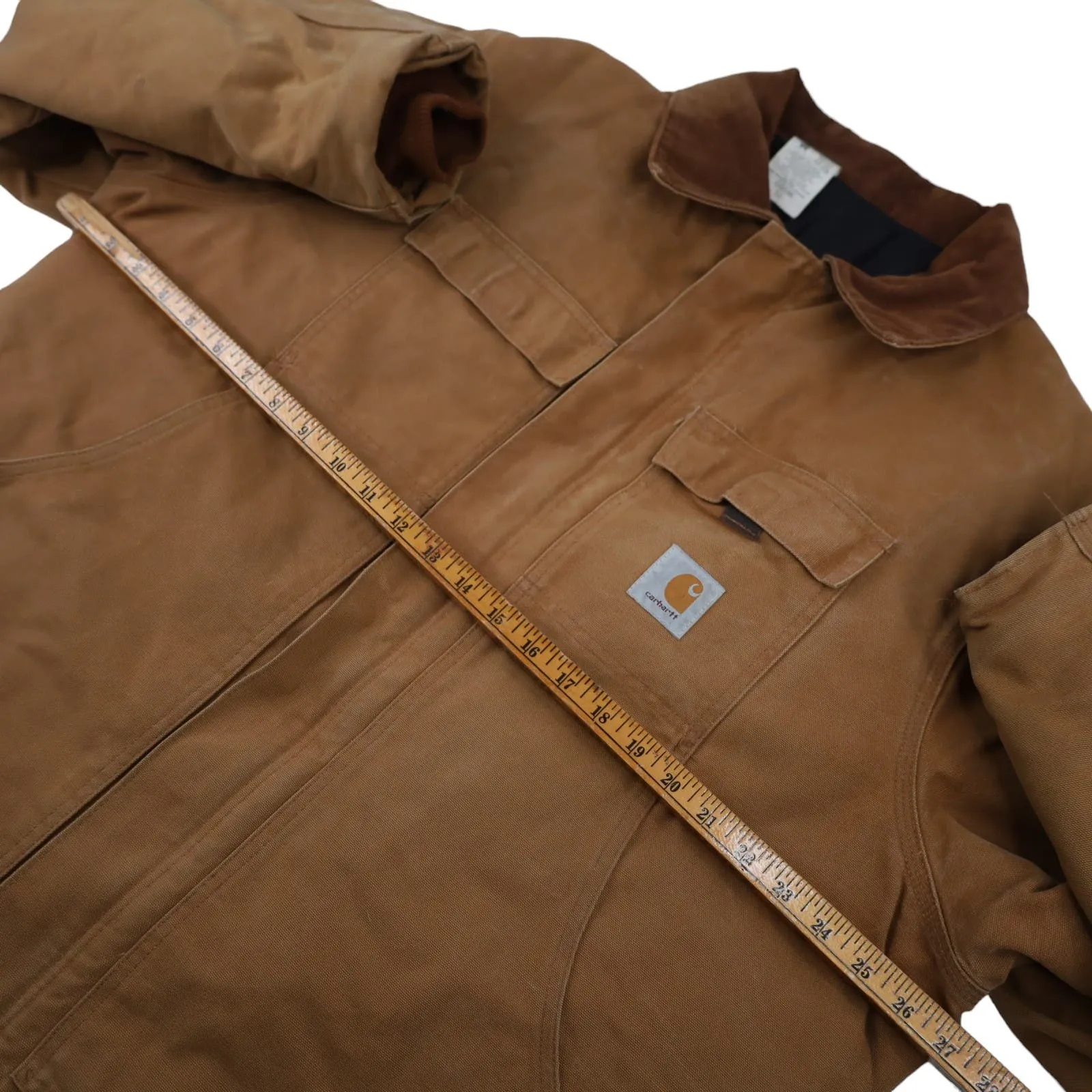 Vintage Carhartt CQ186 Quilted Chore Coat - 2XL