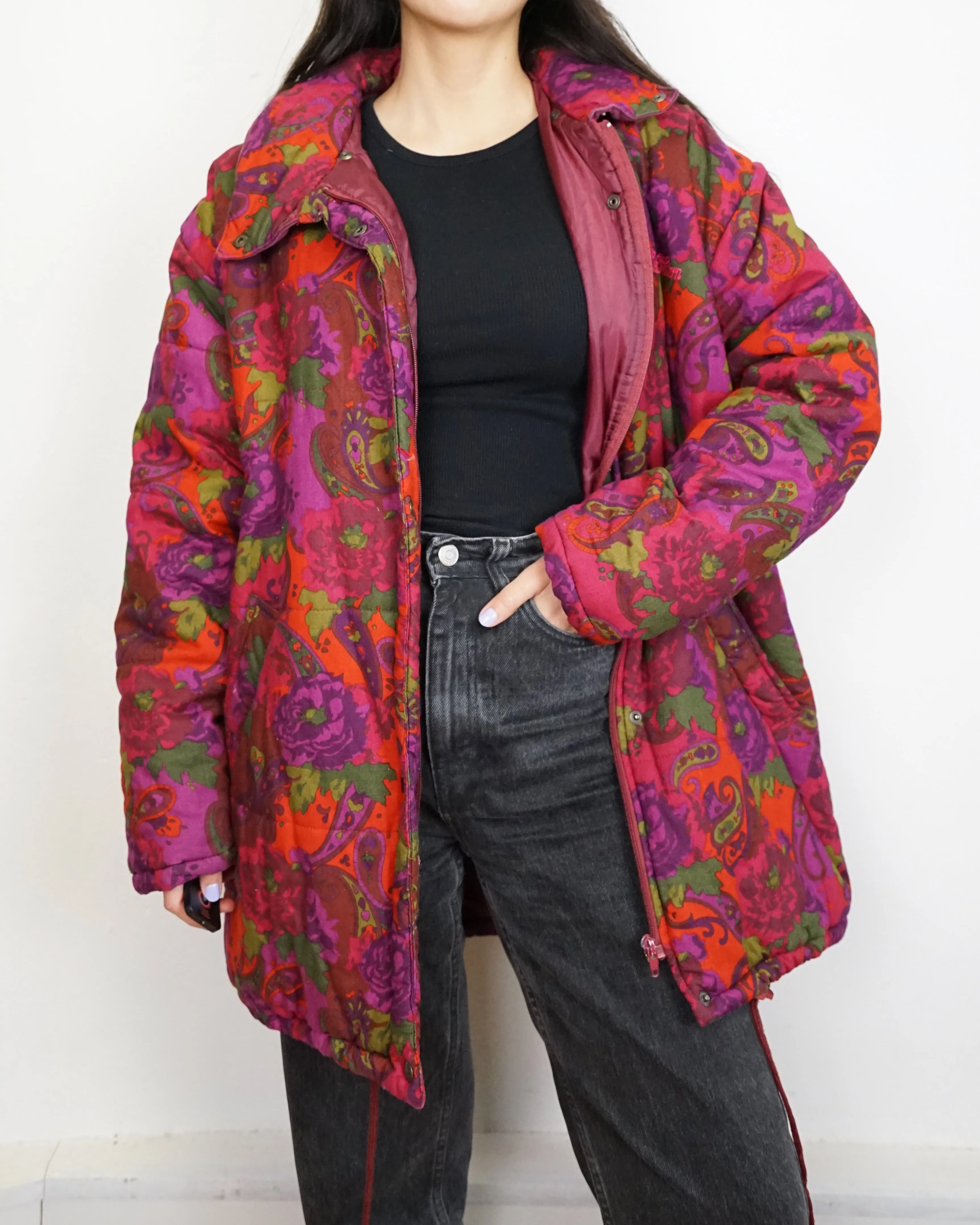 Vintage paisley Jacket size M