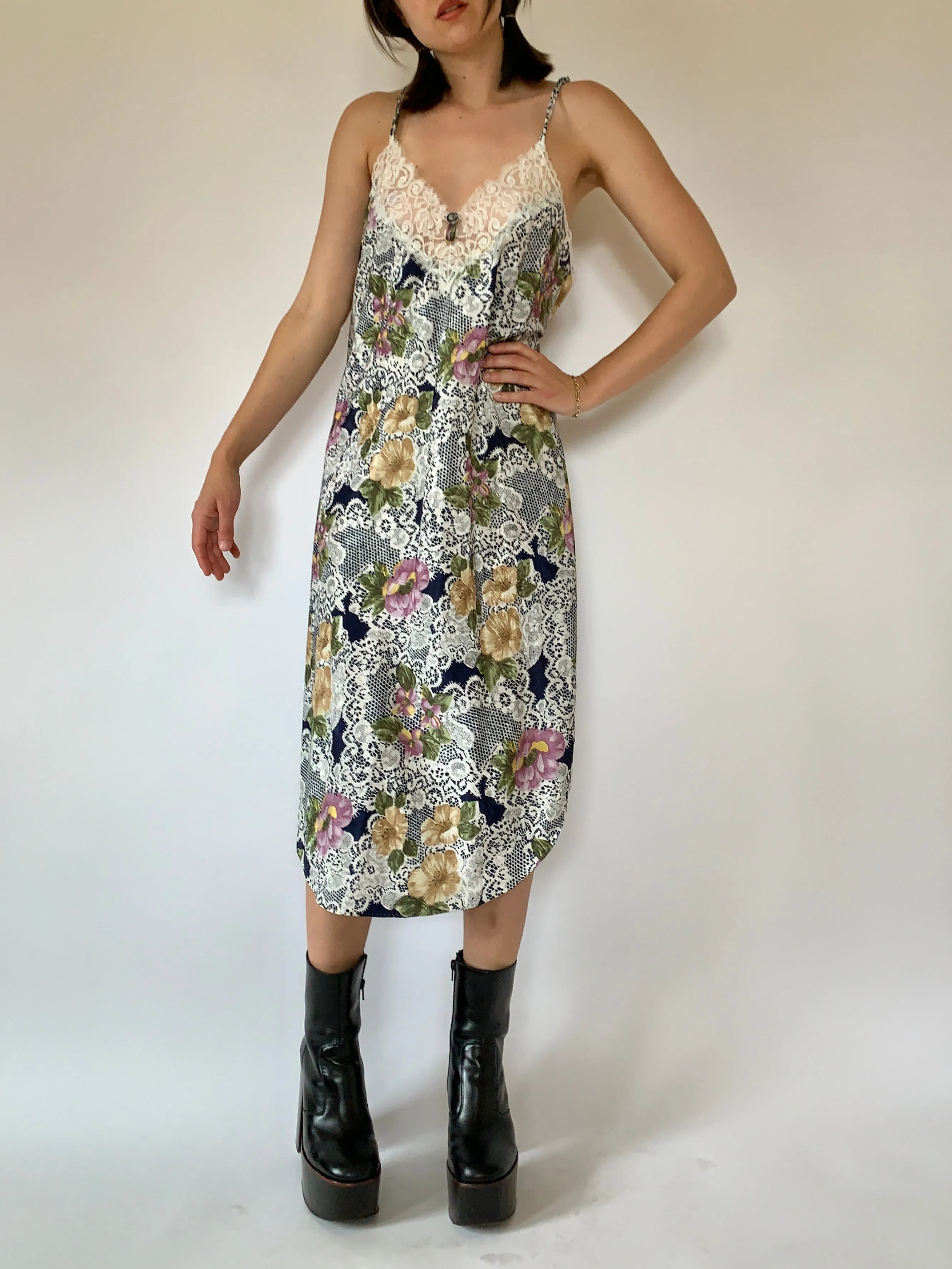Vintage Slip Dress - Large