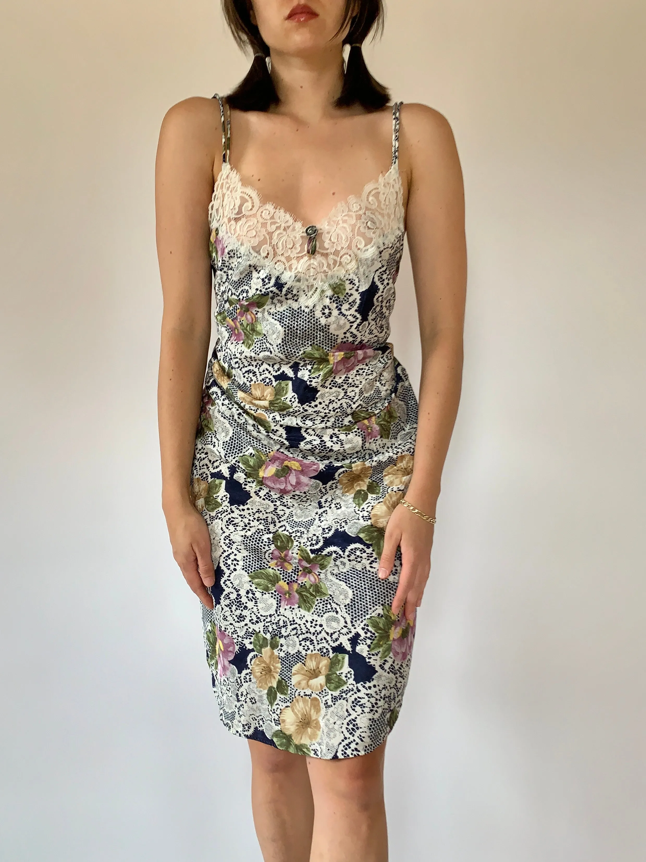 Vintage Slip Dress - Large