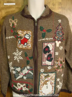 Winter Fun Theme Ugly Xmas Sweater