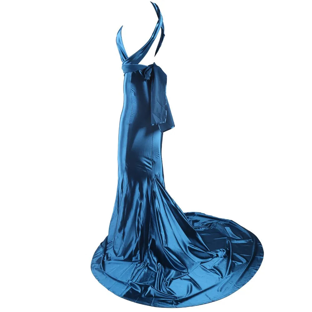 Women's Sleeveless V-Neck Maxi Dress
