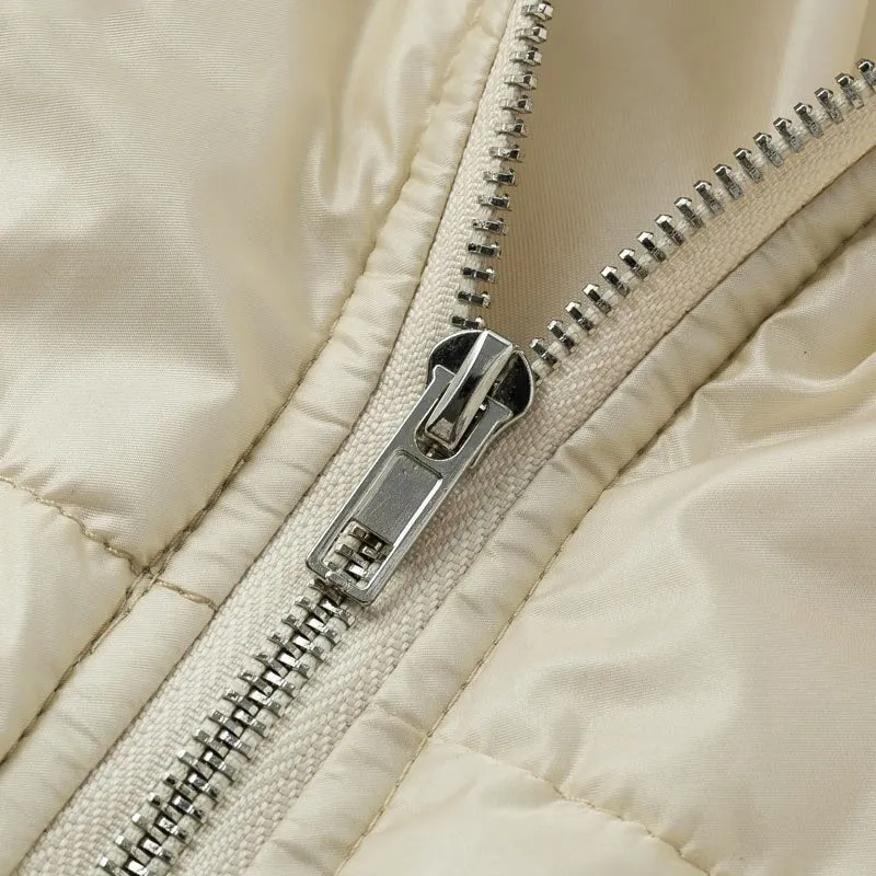 Women's Winter Casual Satin Parka