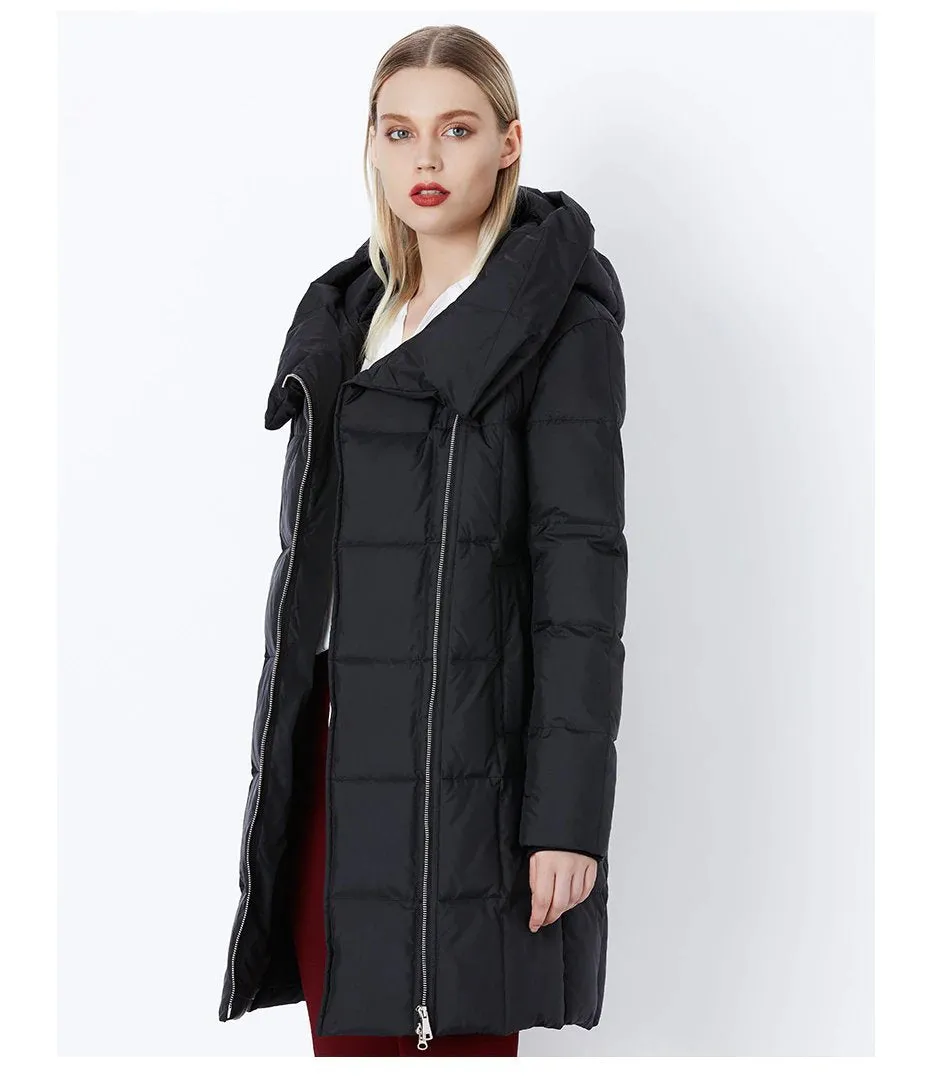 Women's Winter Warm Windproof Stylish Hooded Parka