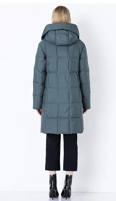 Women's Winter Warm Windproof Stylish Hooded Parka