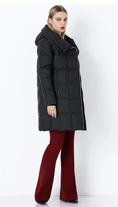 Women's Winter Warm Windproof Stylish Hooded Parka