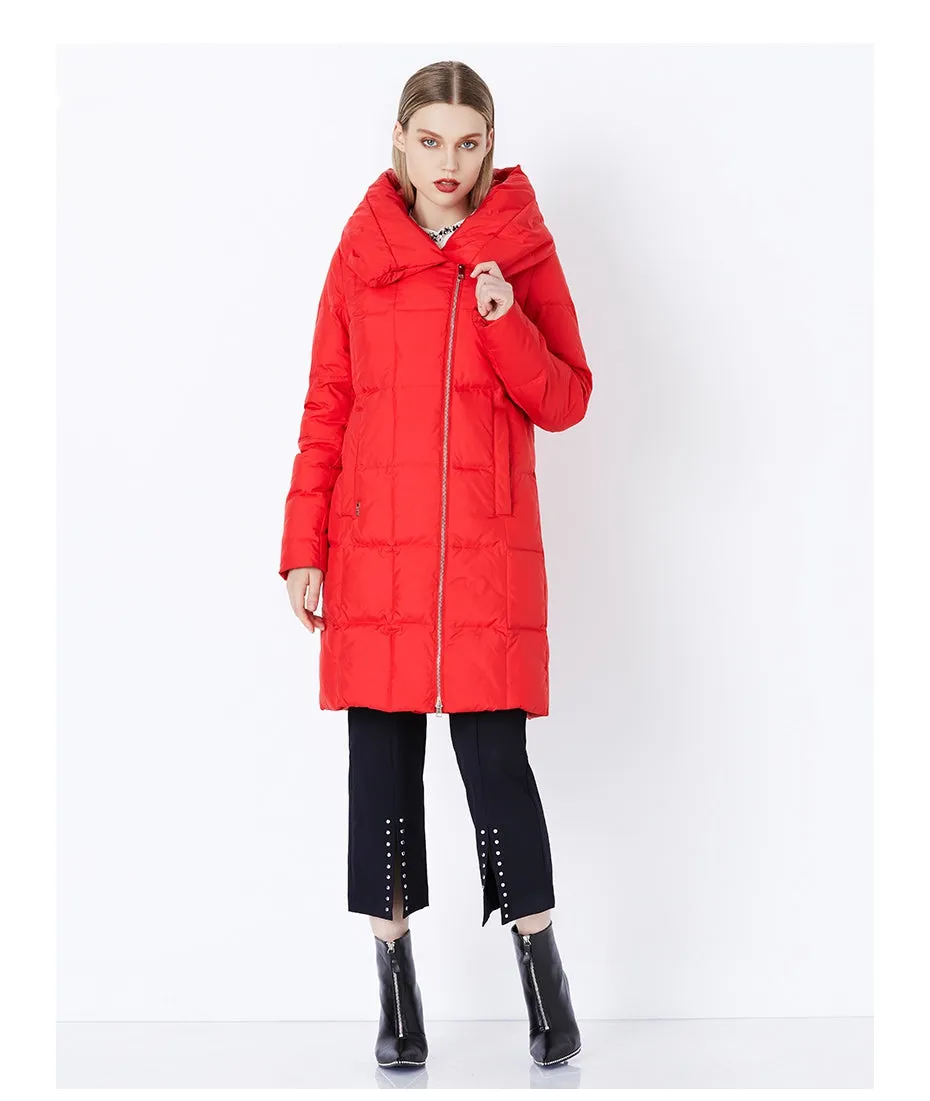 Women's Winter Warm Windproof Stylish Hooded Parka