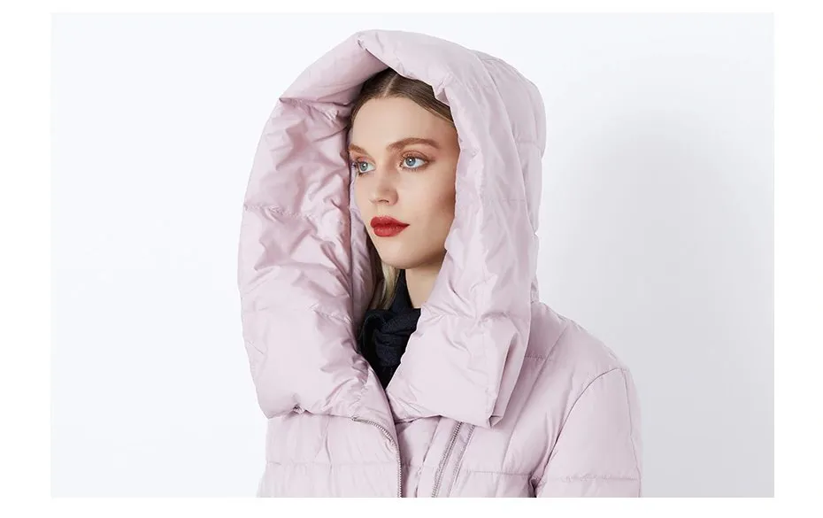 Women's Winter Warm Windproof Stylish Hooded Parka