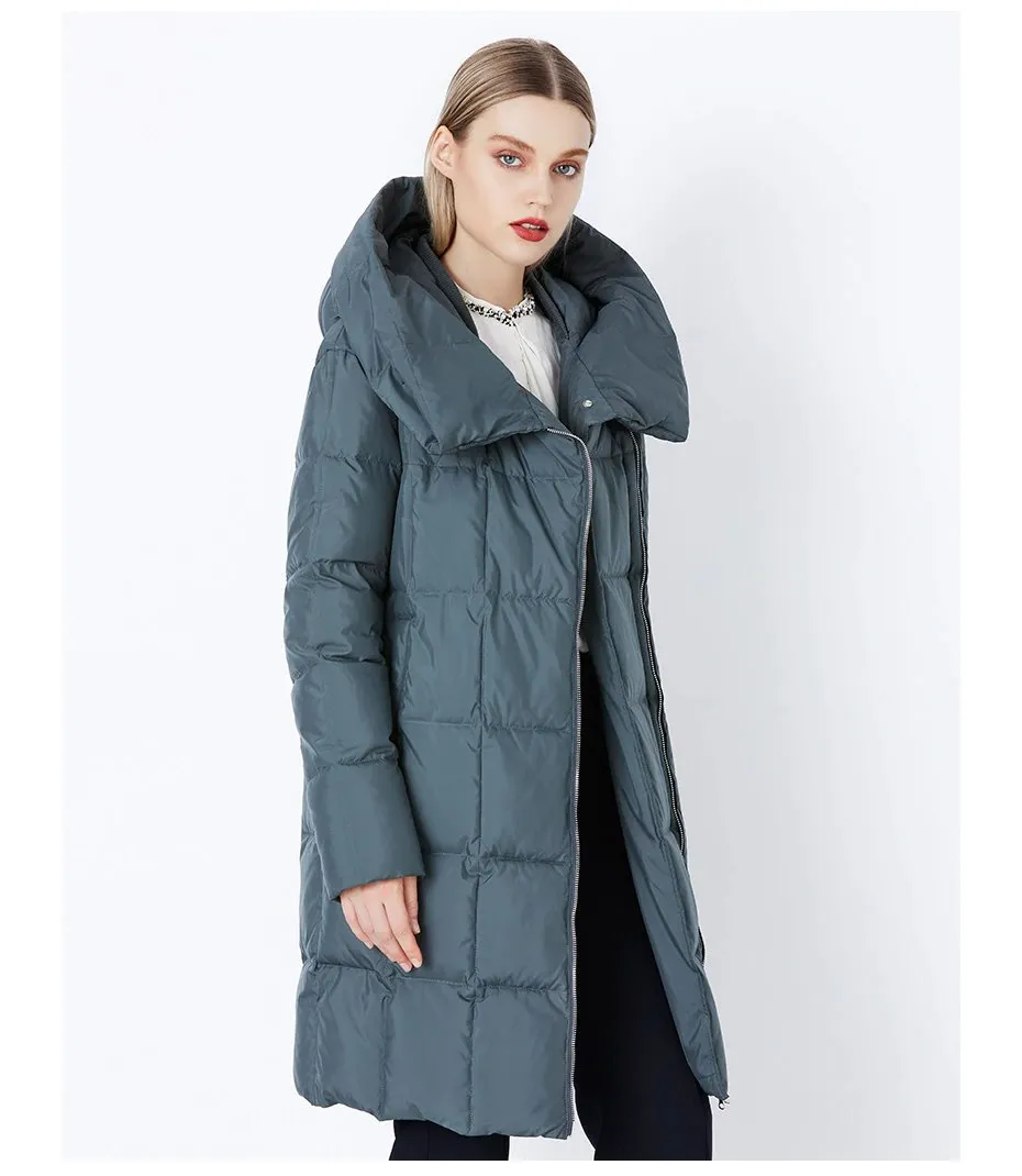 Women's Winter Warm Windproof Stylish Hooded Parka