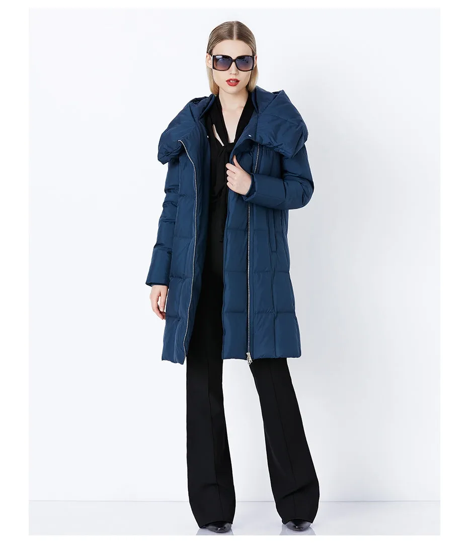 Women's Winter Warm Windproof Stylish Hooded Parka