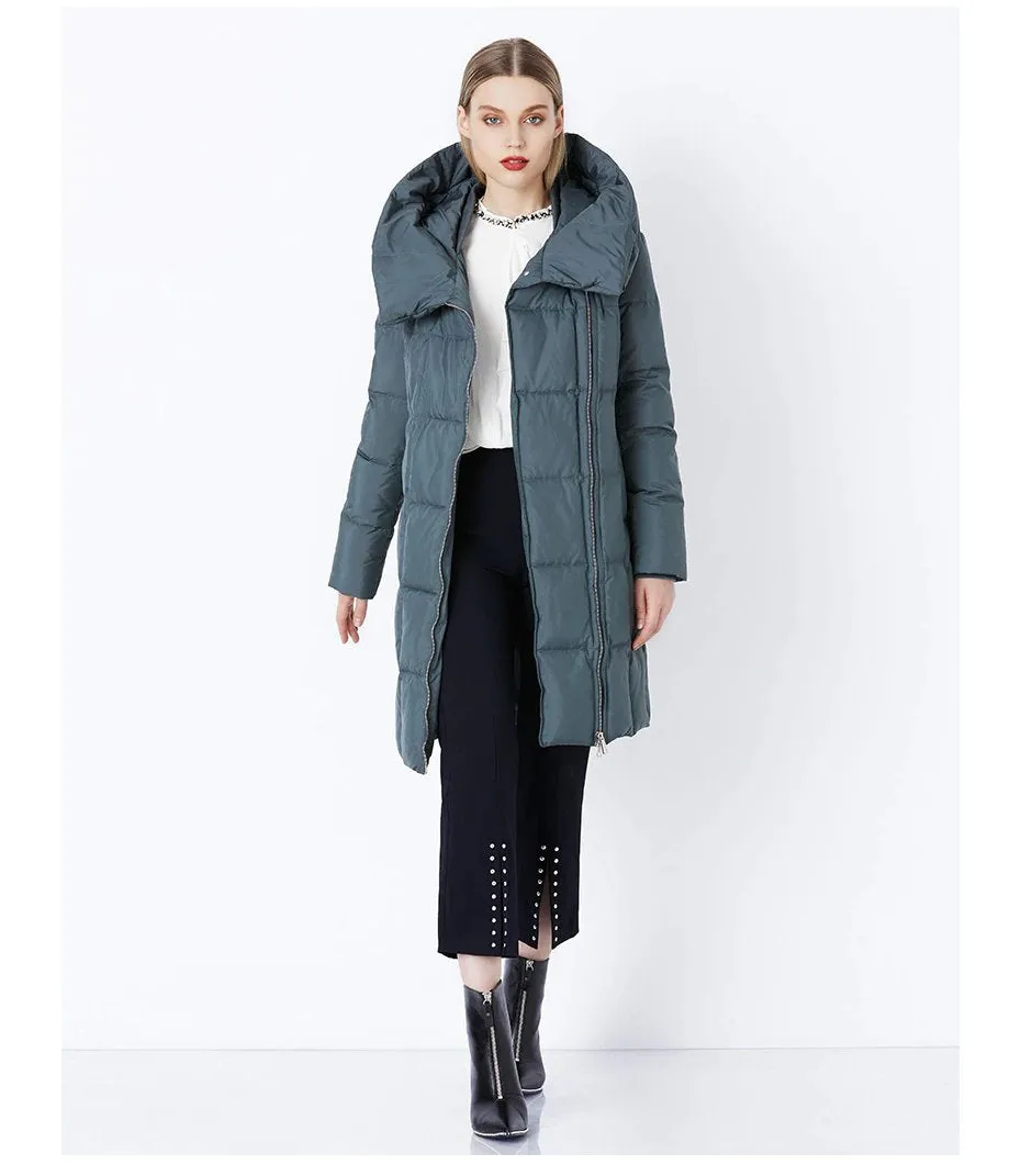 Women's Winter Warm Windproof Stylish Hooded Parka
