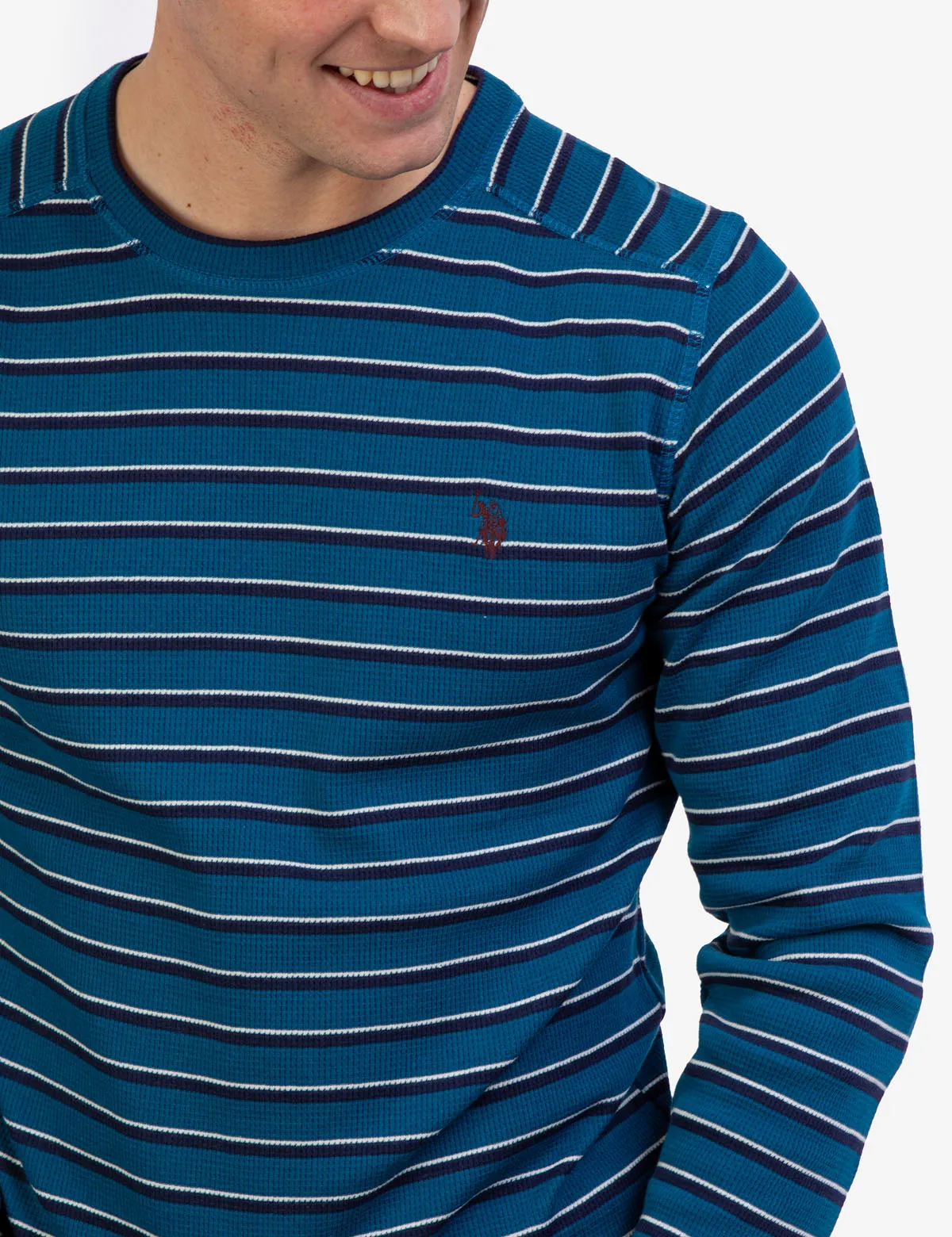 YARN DYE STRIPE THERMAL