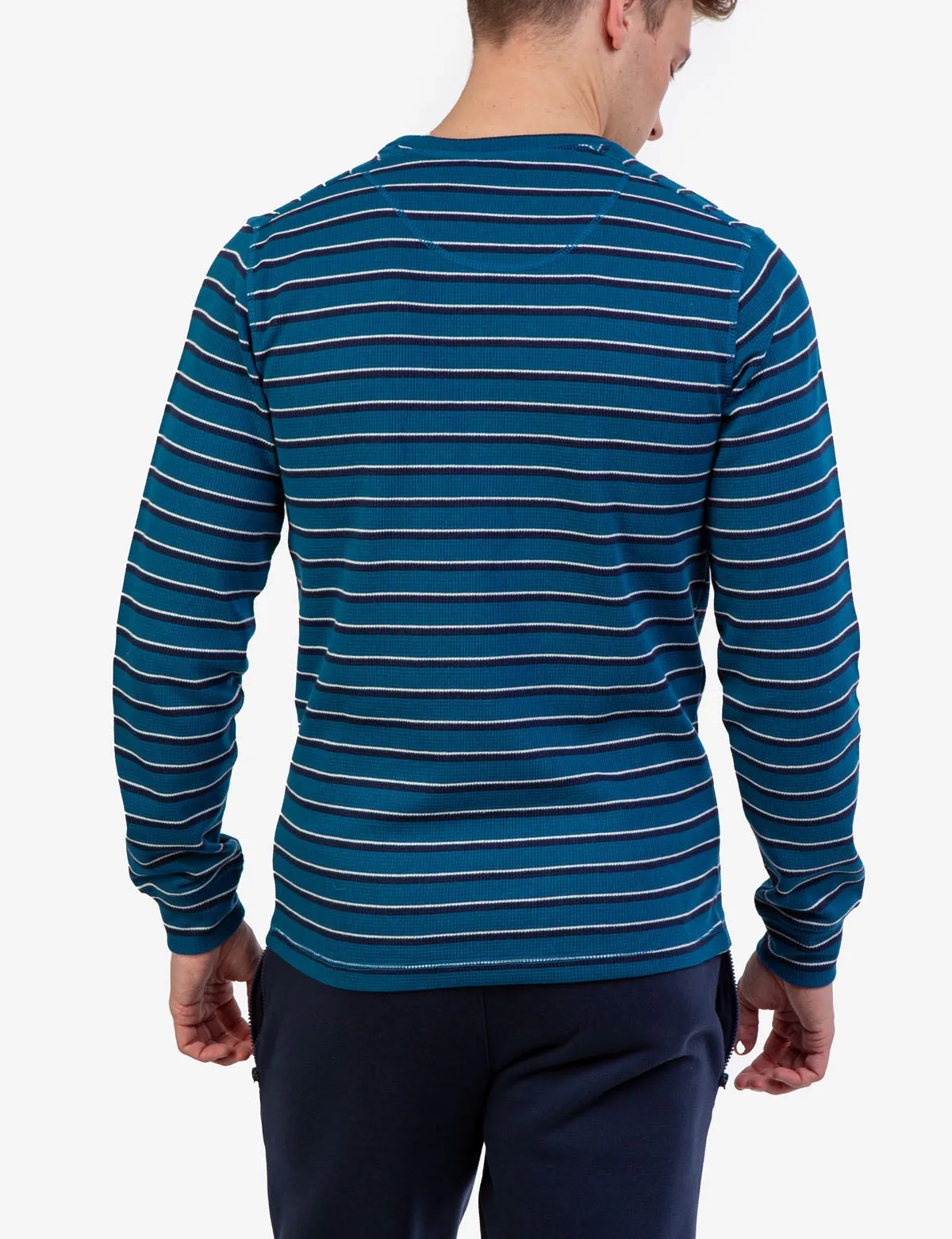 YARN DYE STRIPE THERMAL