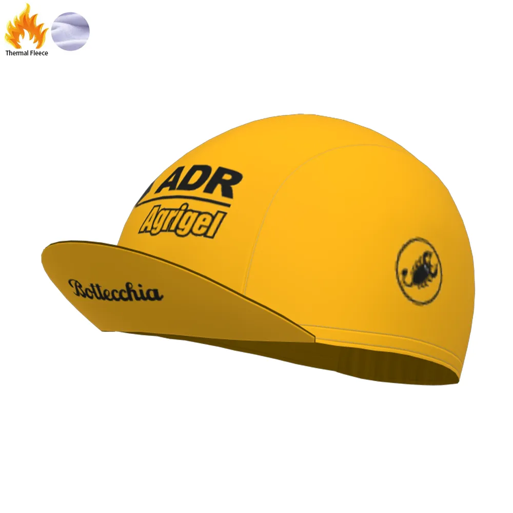 Yellow-ADR Retro Cycling Cap